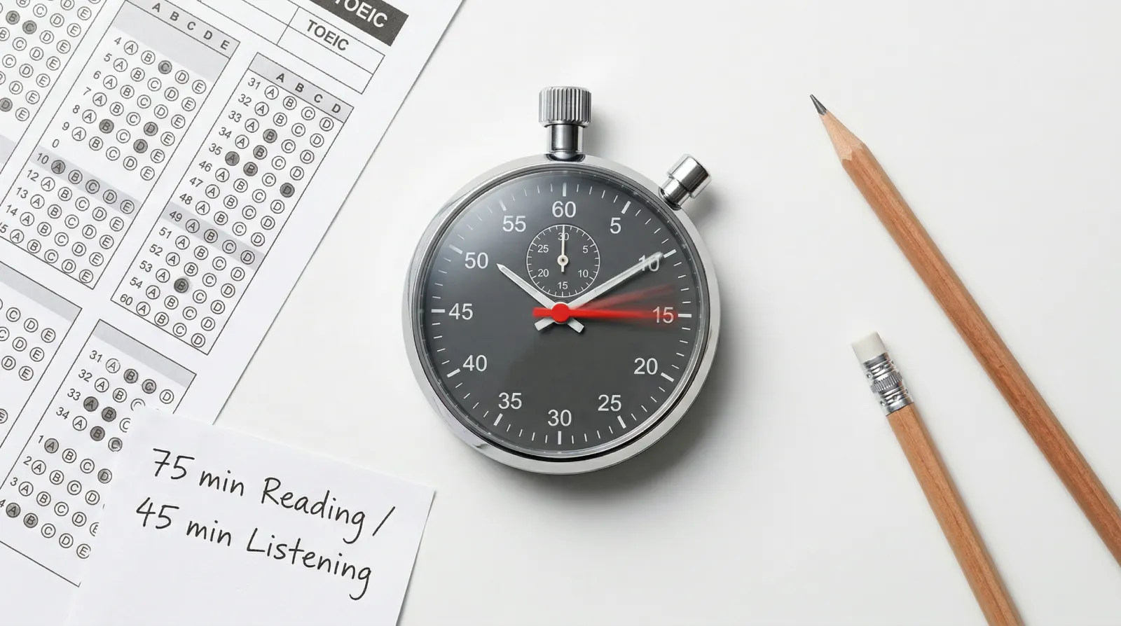 Gestion du temps au TOEIC : la stratégie qui vaut 100 points (2026)
