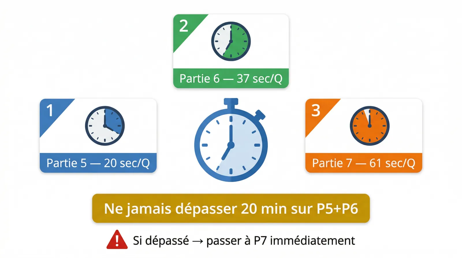 Stratégies de gestion du temps TOEIC — guide partie par partie pour Listening et Reading