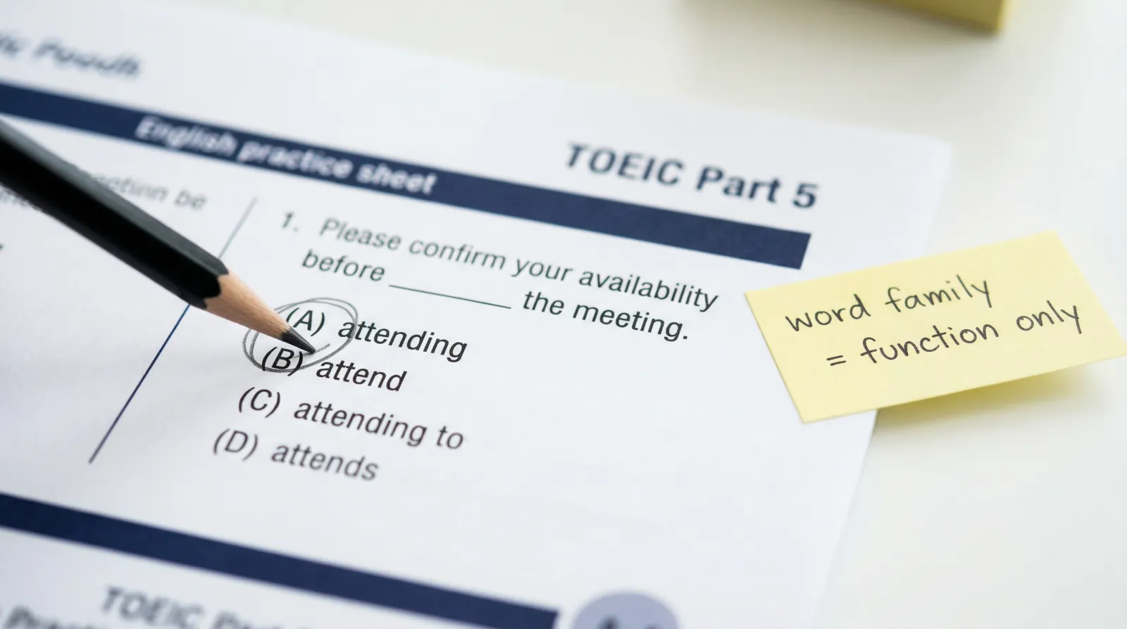 Partie 5 du TOEIC : guide stratégique complet (2026)
