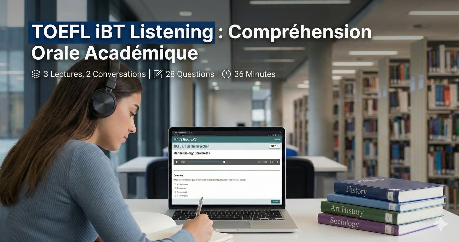 Section Listening du TOEFL iBT