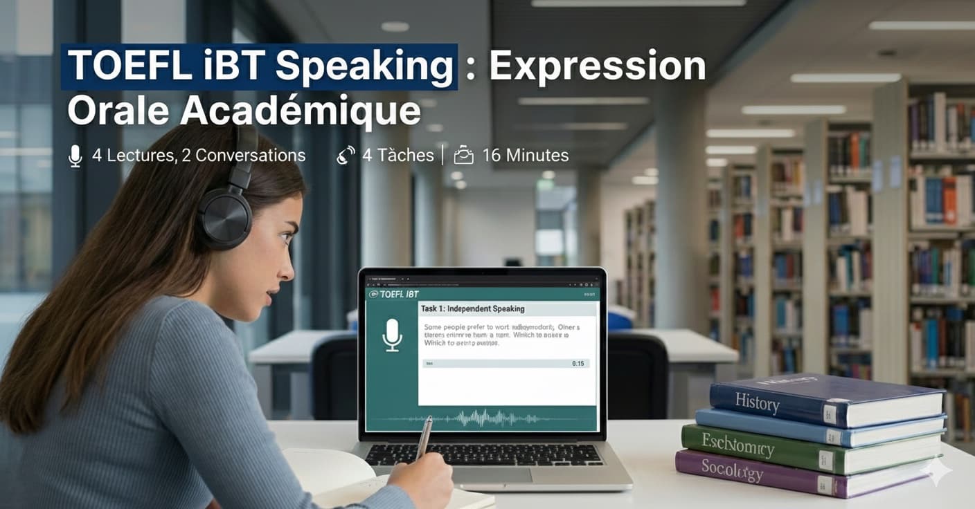 Section Speaking du TOEFL iBT