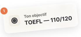 Objectif TOEFL 110 sur 120